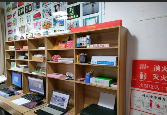 图文店业务转让胶装机 切纸机 多台打印机 办公椅 文件柜等所有设备